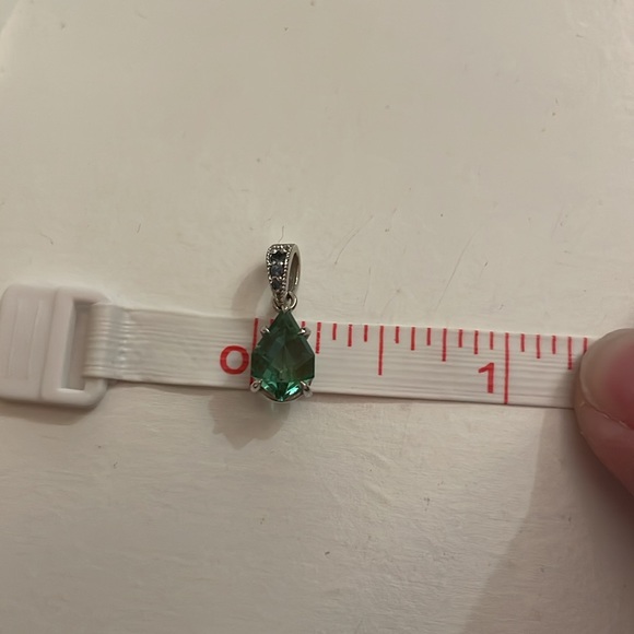 Custom fancy cut tourmaline & color change garnet pendant - Picture 6 of 7